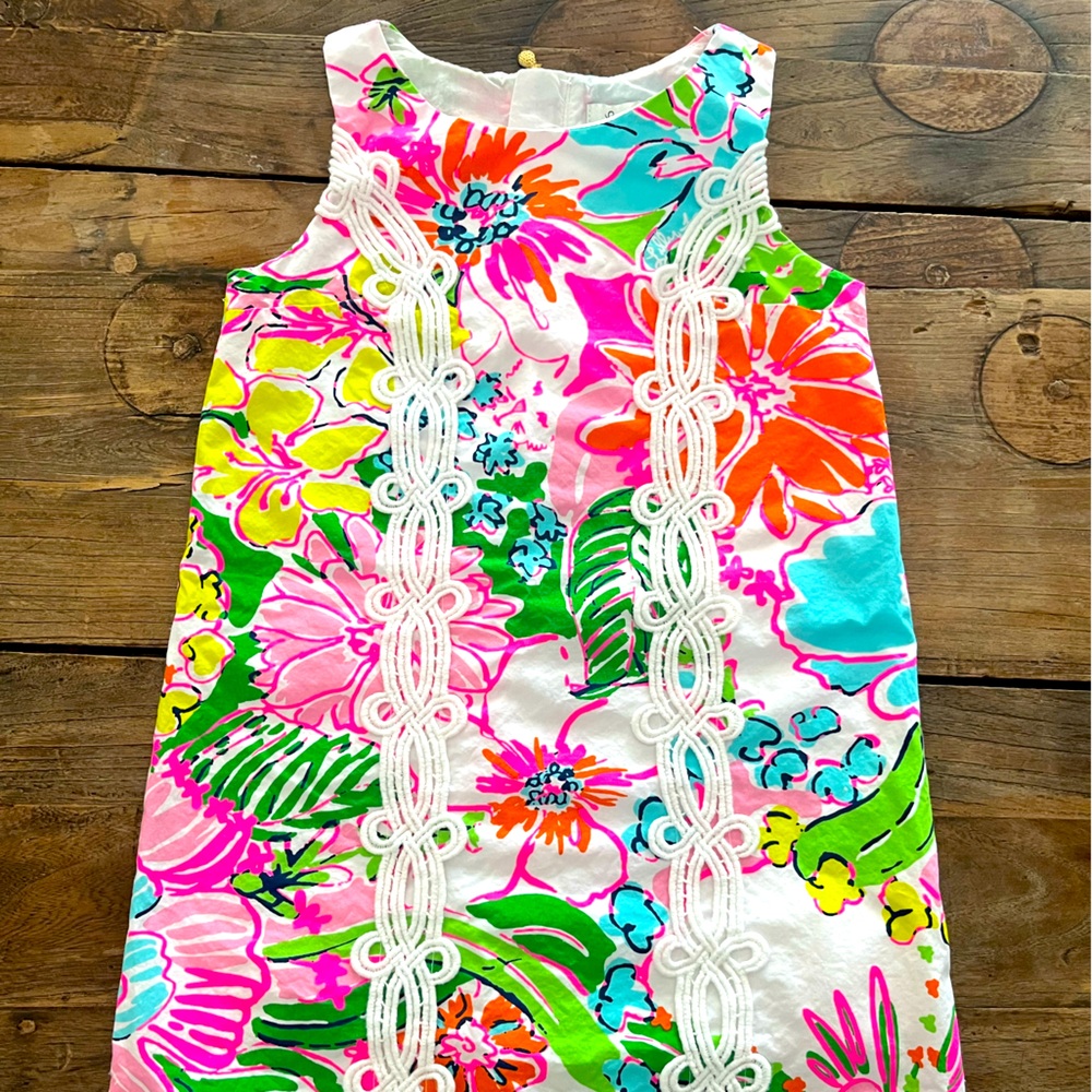 Girls Abstract Flower Dress 4/5 Lilly Pulitzer (Target)